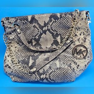 Mk rattlesnake purse